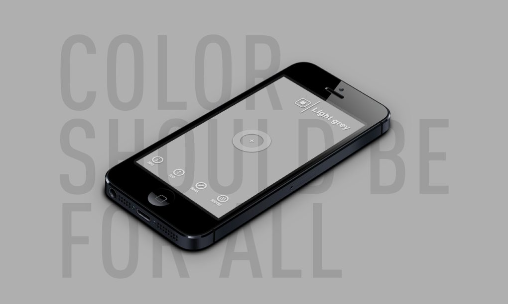 Cover image of the ColorADD app project